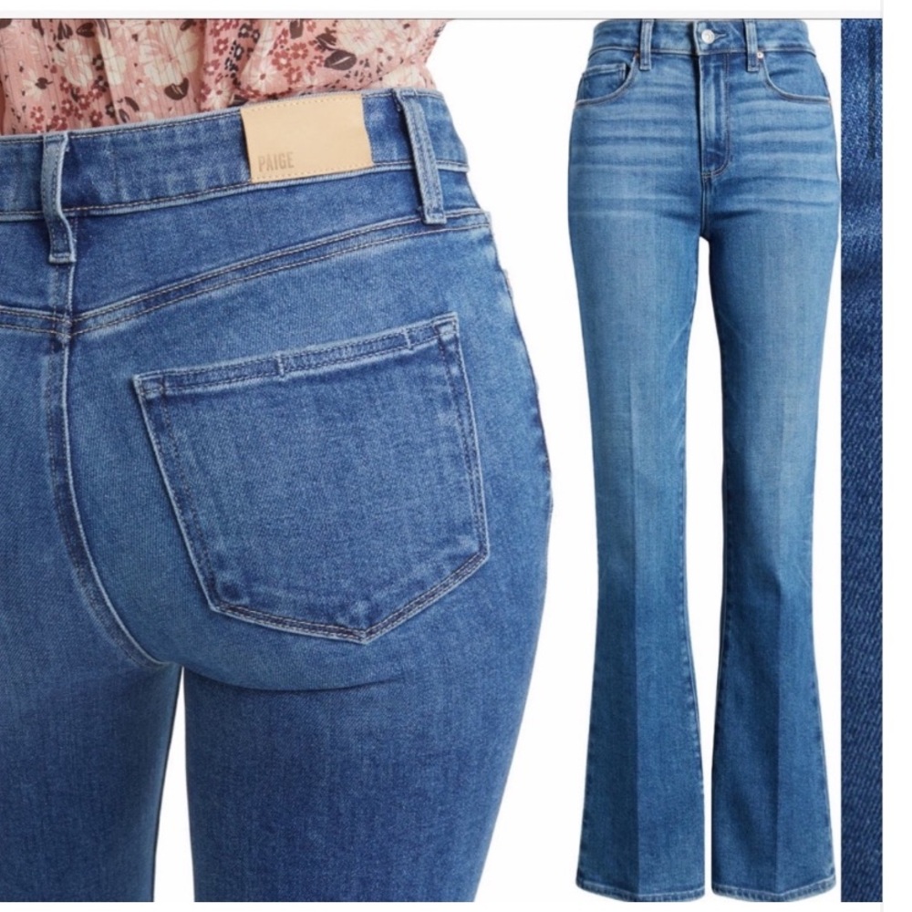 NWT PAIGE Laurel Canyon High Waist
Flare Jeans size 27 color Zane new with tag